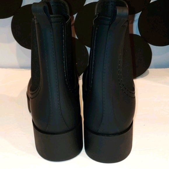 Jeffrey Campbell Black Rain Boots...Size Various - Picture 3 of 6